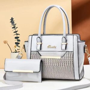 2Psc Set Women Handbags Large Capacity Women Bag