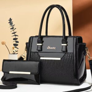 2Psc Set Women Handbags Large Capacity Women Bag