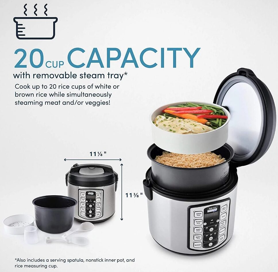 Mighty Multicooker 20-Cup Powerhouse for All Your Kitchen